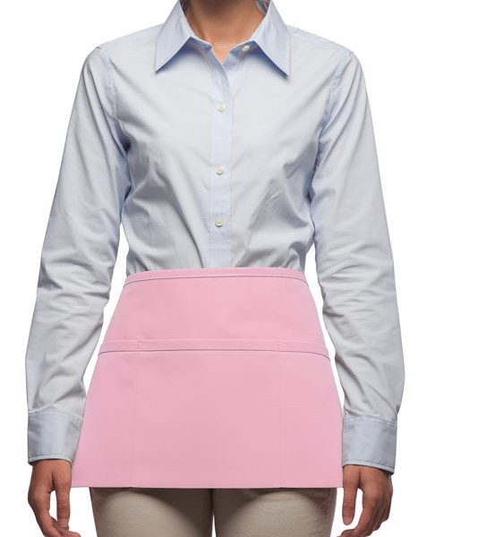 Pink Short Waist Aprons